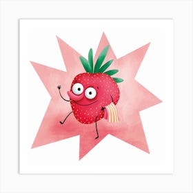 Strawberrie Art Print