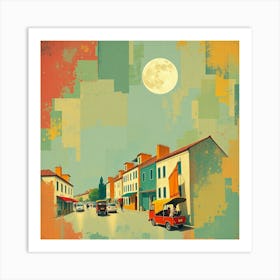 Street In France Art Print