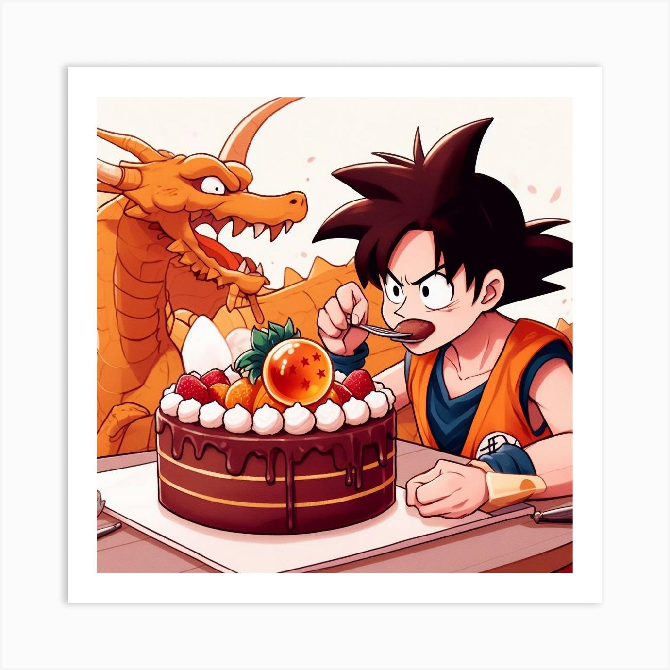 Dragon Ball-Z Birthday Cake - YouTube