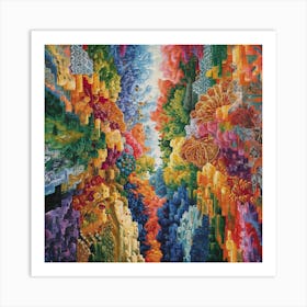 Rainbow Of Colors Art Print