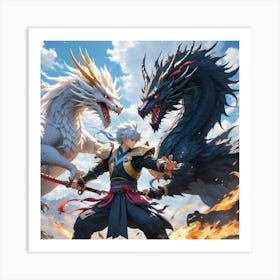 Dragons Art Print