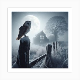 Barn Owl Art Print