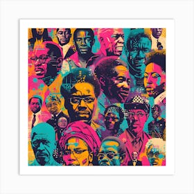 African American Influential Art Print