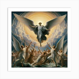 Angel Of The Sea 1 Art Print