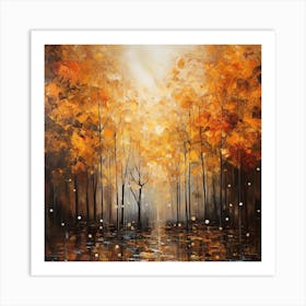 Autumn Forest Art Print