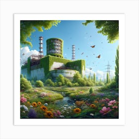 Nuclear Power Plant 2 Art Print