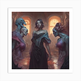 Sacrificial Angel Art Print