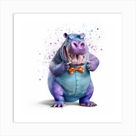 Hippo 1 Art Print