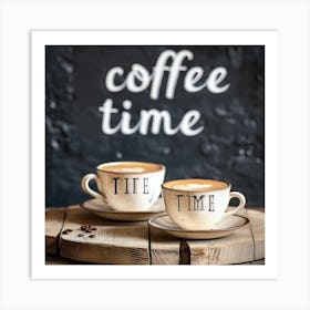 Coffee Time Art Print