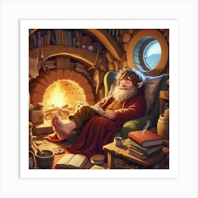 Hobbit 5 Art Print