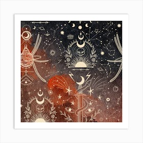 Galaxy Art Print 8 Art Print