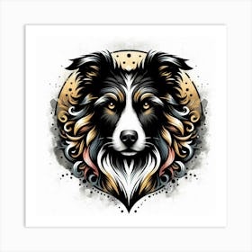 Cute dog 1 Art Print