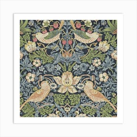 William Morris Textile Design 17 Art Print