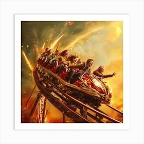 Harry Potter And The Goblet Of Fire Art Print