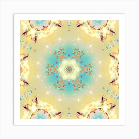 Abstract Psychedelic Pattern Art Print