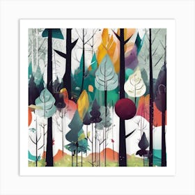 Forest Art Print