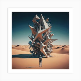 Sand Castle 1 Art Print