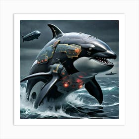 Orca Whale Art Print