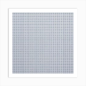 Grid Of Squares Art Print