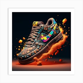 Nike Air Force 1 5 Art Print