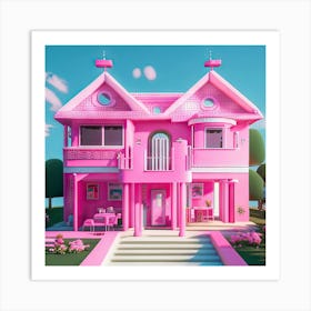 Barbie Dream House (954) Art Print