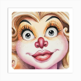 Of A Clown Art Print