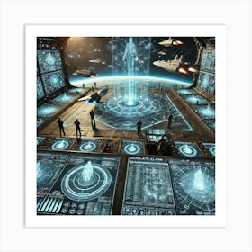 Advanced Tactical System Desolate Class Converted Art Print