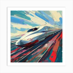 High Speed Train 6 Art Print