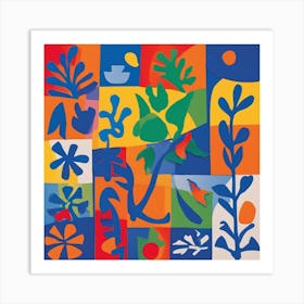 502612 Colorful Cutouts Matisse Was Renowned For His Use Xl 1024 V1 0 Art Print
