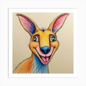 Kangaroo 24 Art Print