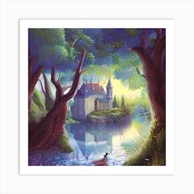 Fairytale Landscape 4 Art Print