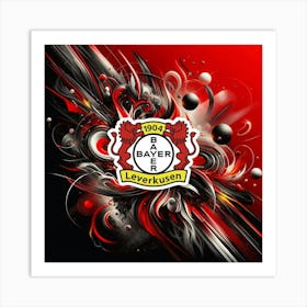 Bayer 04 Leverkusen Logo Wall Art 10 Art Print