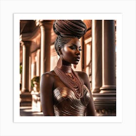 African Beauty 1 Art Print