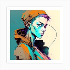 Agent02 Art Print