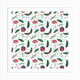 Christmas Background 1 Art Print