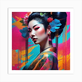 Asian Girl 20 Art Print