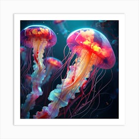 Jellyfish 15 Art Print