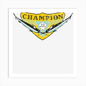 Champion Art Print