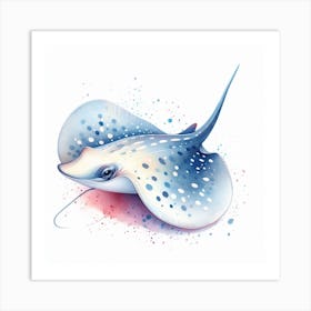 Electric Stingray 1 Art Print