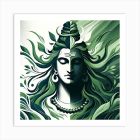 Lord Shiva 29 Art Print