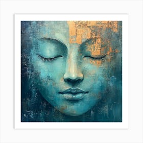 Buddha Canvas Print 1 Art Print