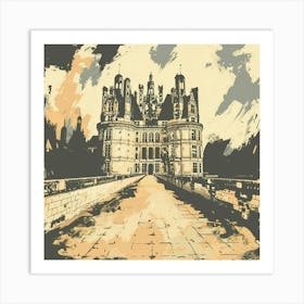 Castle In France 1 Art Print