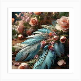 Boho Whispers of Elegance 63 Art Print