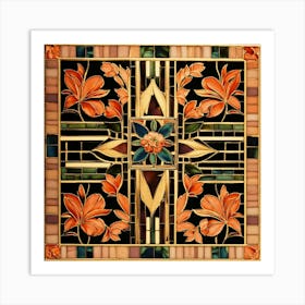 Stained Glass 3 Art Print