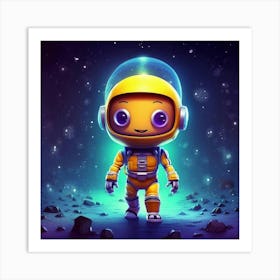 Space Explorer Art Print