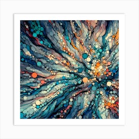 Creative Abstract Visual 126 Art Print