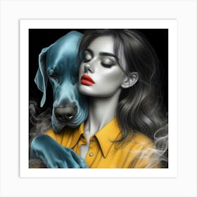 Great Dane Art Print