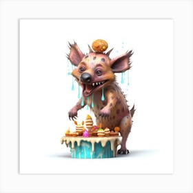 Hippo 3 Art Print