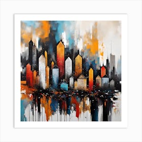 Cityscape 1 Art Print