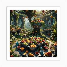 Fruit Garden Art Print